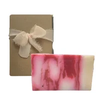 Mydła - Naturalne, oliwkowe mydło w kostce ręcznie robione -Czerwona Glinka bez sls - miniaturka - grafika 1