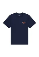 Koszulki męskie - KOSZULKA T-SHIRT MĘSKI WRANGLER 112362807 SMALL LOGO TEE NAVY M - miniaturka - grafika 1