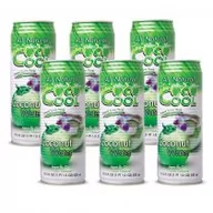 Napoje roślinne - Coco Cool Woda kokosowa Zestaw 6 x 520 ml - miniaturka - grafika 1