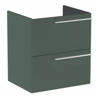 Szafki łazienkowe - ROCA A857769534 ELLA Szafka podumywalkowa 60 cm z 2 szufladami, do kompletacji z blatem Zielony mat - miniaturka - grafika 1