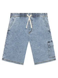 Original Marines Szorty jeansowe DFP4277YM Niebieski Regular Fit - Spodenki damskie - miniaturka - grafika 1