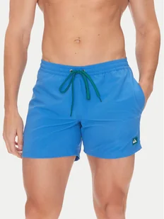 Quiksilver Szorty kąpielowe Everyday Solid Volley EQYJV04120 Niebieski Regular Fit - Kąpielówki męskie - miniaturka - grafika 1