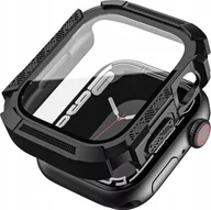Akcesoria do smartwatchy - OBUDOWA ETUI CASE + SZKŁO 2w1 DO APPLE WATCH 7 45 - miniaturka - grafika 1