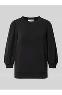 Bluzy damskie - Bluza z rękawem 3/4 - Selected Femme - miniaturka - grafika 1