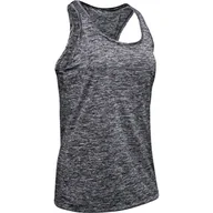 Koszulki sportowe damskie - Damski podkoszulek Under Armour Tech Tank - Twist Black XS - miniaturka - grafika 1