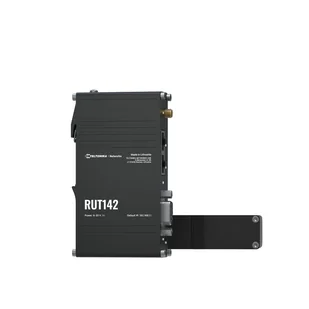 Teltonika Router przemysłowy RUT142 WiFi 4, RS232, 2x RJ45 100Mb/s, IP30 RUT142000000 - Routery - miniaturka - grafika 1