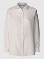 Bluzki damskie - Pepe Jeans Koszula w kolorze lawendowo-białym - miniaturka - grafika 1