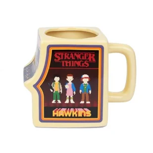 Kubek 3D PYRAMID POSTERS, Stranger Things (Arcade Machine), żółty, 500 ml - Kubki - miniaturka - grafika 1