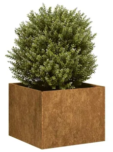 Stylowa donica balkonowa stal nierdzewna E2-W28 - Donice Stylowa donica balkonowa stal nierdzewna E2-W28 - Donice - miniaturka - grafika 1