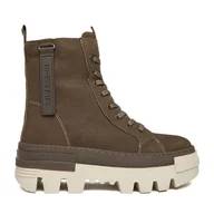 Botki damskie - Trzewiki G-Star Raw CEO-WI16-PATTRICK-01 Zielony - miniaturka - grafika 1