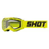 Gogle i okulary motocyklowe - Gogle Shot Rocket 2.0 Dziecięce Neonowy Żółty - miniaturka - grafika 1