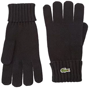 Lacoste Rękawiczki zimowe uniseks, czarny, 100 - Rękawiczki - miniaturka - grafika 1