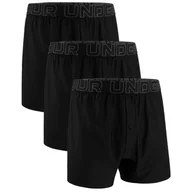 Majtki męskie - Męskie bokserki Under Armour Lounge Tech Mesh Boxer - 6 Rozmiar: L / Kolor: czarny - miniaturka - grafika 1
