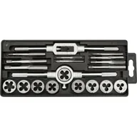 Nożyce i noże - Topex Narzynki i gwintowniki M3-M12 zestaw 20 szt 14A425 - miniaturka - grafika 1