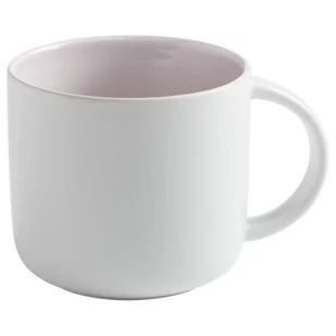 Maxwell and Williams Kubek Tint, biało-różowy, 450 ml - Kubki - miniaturka - grafika 1
