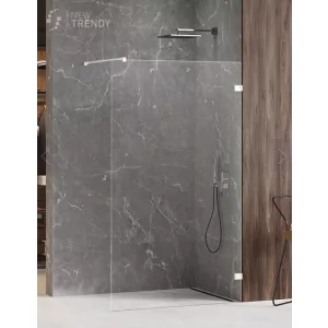 New Trendy EXK-2918 KABINA AVEXA WHITE WALK-IN 70x200 CZYSTE 6mm ACTIVE SHIELD - Kabiny prysznicowe - miniaturka - grafika 1