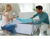 Prześcieradła - Prześcieradło 160x200 Estella Zwirn-Jersey - z gumką - miniaturka - grafika 1