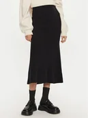 Spódnice - Calvin Klein Spódnica midi K20K207688 Czarny Regular Fit - miniaturka - grafika 1