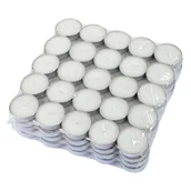 Świece - Świece typu tealight zestaw 100 szt. czas palenia 3 h – Homéa - miniaturka - grafika 1