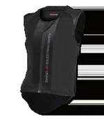 Kurtki jeździeckie - Kamizelka ochronna żółwik SWING dla dorosłych czarna, rozmiar: XL - miniaturka - grafika 1