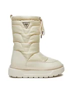 Śniegowce damskie - Guess Śniegowce Umme FLFUM MELE10 Écru - miniaturka - grafika 1