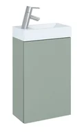 Szafki łazienkowe - Szafka łazienkowa z umywalką Elita Young Basic 40 cm sage mat RE163068001470 - miniaturka - grafika 1