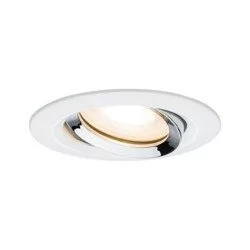 Paulmann 93663 Premium EBL Nova IP65 schwenkb okrągły Max 1 X 35 W GU10 93663 - Lampy sufitowe - miniaturka - grafika 1