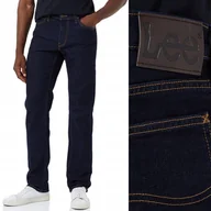 Spodnie męskie - Lee DAREN ZIP FLY REGULAR STRAIGHT Rinse PROSTE GRANATOWY DżINS W33 L30 - miniaturka - grafika 1