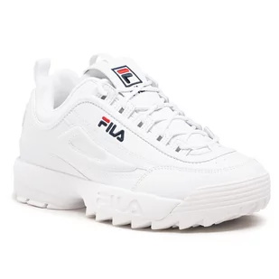 Fila DISRUPTOR LOW 10102621FG biały - Buty sportowe męskie - miniaturka - grafika 1