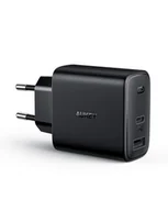 Ładowarki do telefonów - Aukey PA-F3S ŁADOWARKA SIECIOWA 32W 2XUSB-C PD 3.0 - miniaturka - grafika 1