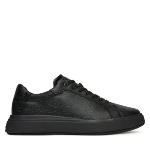 Sneakersy Calvin Klein Chunky Low Top Lace Up Mono HM0HM01970 Czarny - Sneakersy męskie - miniaturka - grafika 1