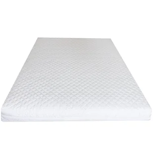 POKROWIEC NA MATERAC PIKOWANY BIAŁY POKROWIEC NA MATERAC PIKOWANY BIAŁY 140x200x25 - Pokrowce na materace - miniaturka - grafika 1