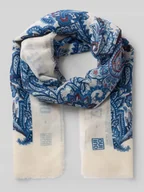 Apaszki i szaliki damskie - Szal z wzorem paisley na całej powierzchni - miniaturka - grafika 1