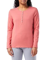 Koszulki i topy damskie - Triumph Women's Mix & Match LSL TOP Buttons górna część piżamowa, Baroque Rose, 44 - miniaturka - grafika 1
