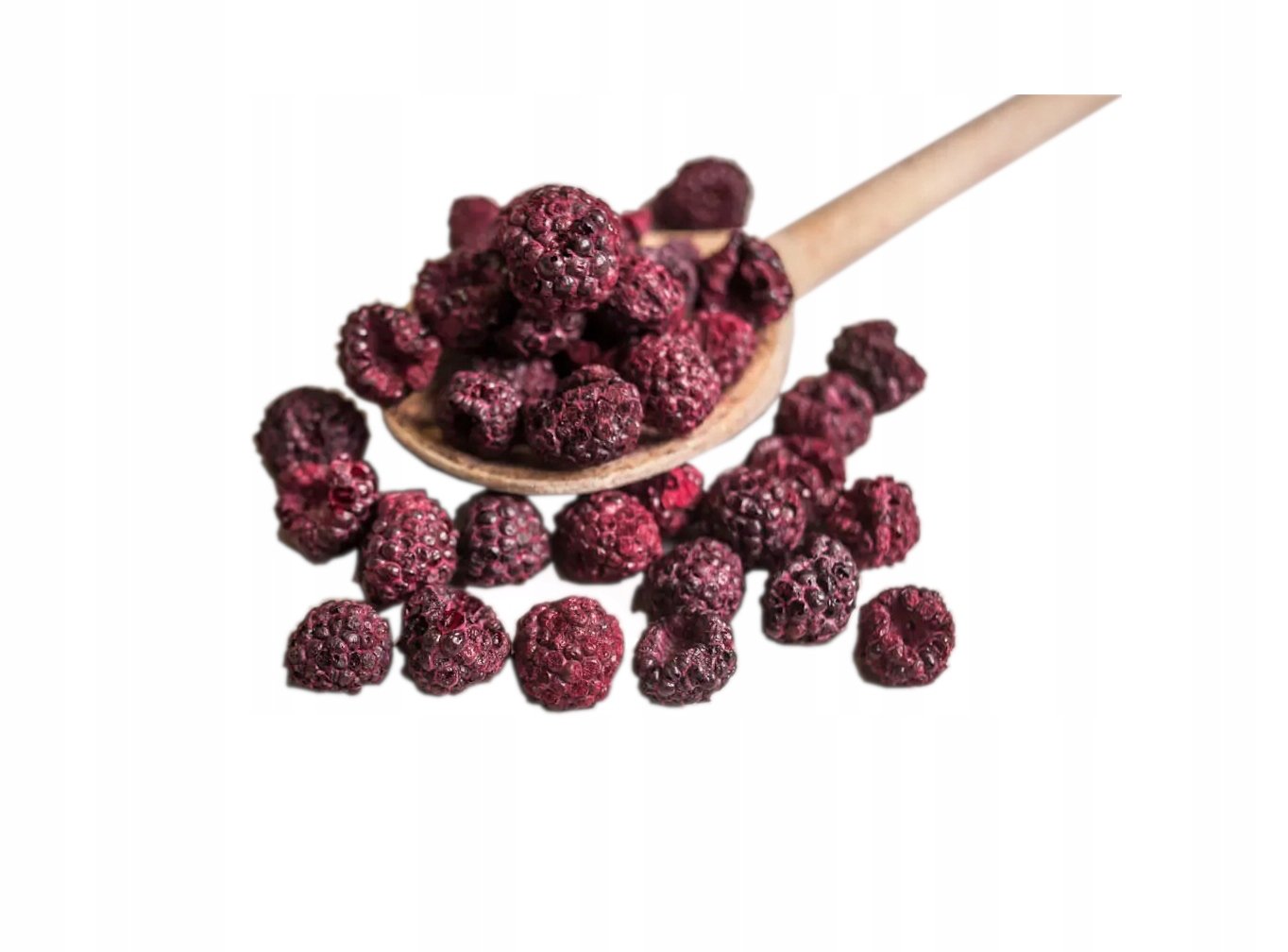 Malina czarna owoc suszona liofilizowana cała 1 kg