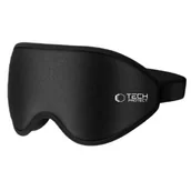 Pozostałe akcesoria kosmetyczne - Maska na oczy TECH-PROTECT Eyeshade Sleep Czarny - miniaturka - grafika 1