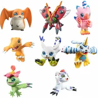 Figurki dla dzieci - PACK 8 FIGURAS ADVENTURE DIGICOLLE MIX DIGIMON CON REGALO 5CM SURTIDO - miniaturka - grafika 1