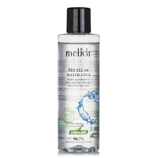 Melica Organic Organic Ekologiczny Płyn Micelarny 3w1 200ml - Płyny micelarne - miniaturka - grafika 1