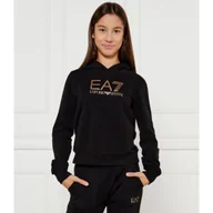 Bluzy dla dziewczynek - EA7 Bluza Regular Fit - miniaturka - grafika 1