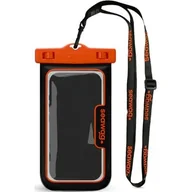 Etui i futerały do telefonów - Etui wodoodporne SEAWAG Element Proof Case Czarno-pomarańczowy - miniaturka - grafika 1