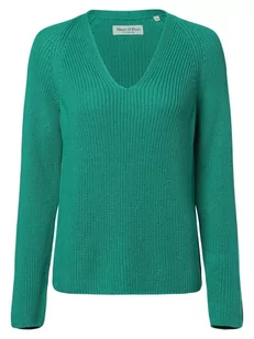 Marc O'Polo - Sweter damski, zielony - Swetry damskie - miniaturka - grafika 1
