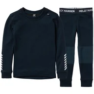 Pozostała odzież narciarska - Helly Hansen K Lifa Merino, komplet dziecięcy, granatowy - miniaturka - grafika 1