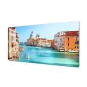 Podkładki na biurko - Winylowa mata 120x60 do pokoju Miasto kanał lato, ArtprintCave - miniaturka - grafika 1