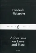 Obcojęzyczne książki popularnonaukowe - PENGUIN BOOKS APHORISMS ON LOVE AND HATE - miniaturka - grafika 1