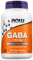 Boostery testosteronu - Gaba 750Mg 100Kaps. - miniaturka - grafika 1