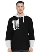 Bluzy męskie - Puma Rebel Up Fz Hoody Fl Cotton Black M - miniaturka - grafika 1