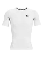 Koszulki sportowe męskie - Under Armour Koszulka funkcyjna w kolorze białym - miniaturka - grafika 1