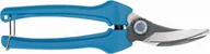 Nożyce i sekatory - Sekator Bahco Sekator Nożyczki florystyczne BAHCO Niebieskie do cięcia łodyg kwiatów, kiści winogron 10mm - miniaturka - grafika 1