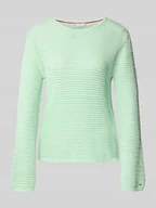 Swetry damskie - Sweter o kroju regular fit z mieszanki bawełny - miniaturka - grafika 1