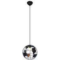 Lampy sufitowe - Lampa wisząca PLANETA 6862/1 BLACK Elem - miniaturka - grafika 1